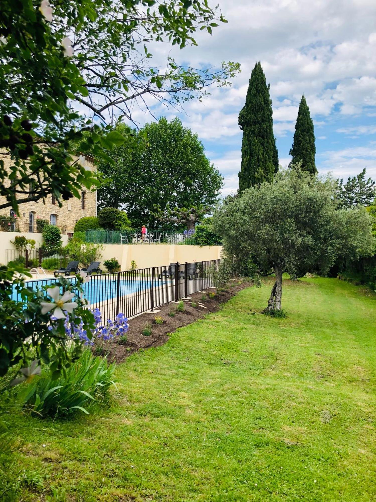 Luberon Provence Swimming Pool Terrace View For 2 Apartamento Viens Exterior foto